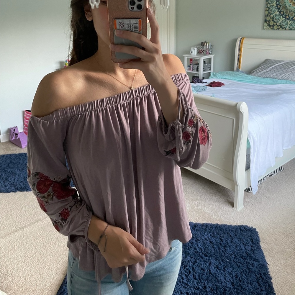 AE off the shoulder top